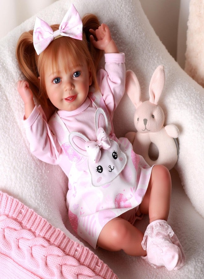 BABESIDE Lifelike Reborn Baby Dolls Doreen - 20 Inch Cute Realistic Baby Doll Sweet Smile Girl Soft Body Reborn Toddler Dolls Real Life Baby Dolls for Kids 3+ & Collectors - Image 3
